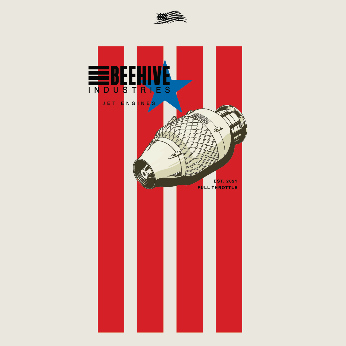 Beehive Full Throttle LS Tee