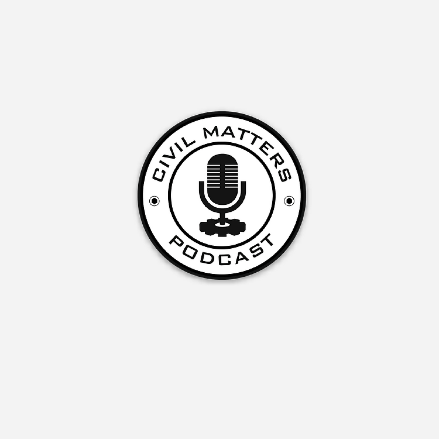 Civil Matters Podcast Sticker