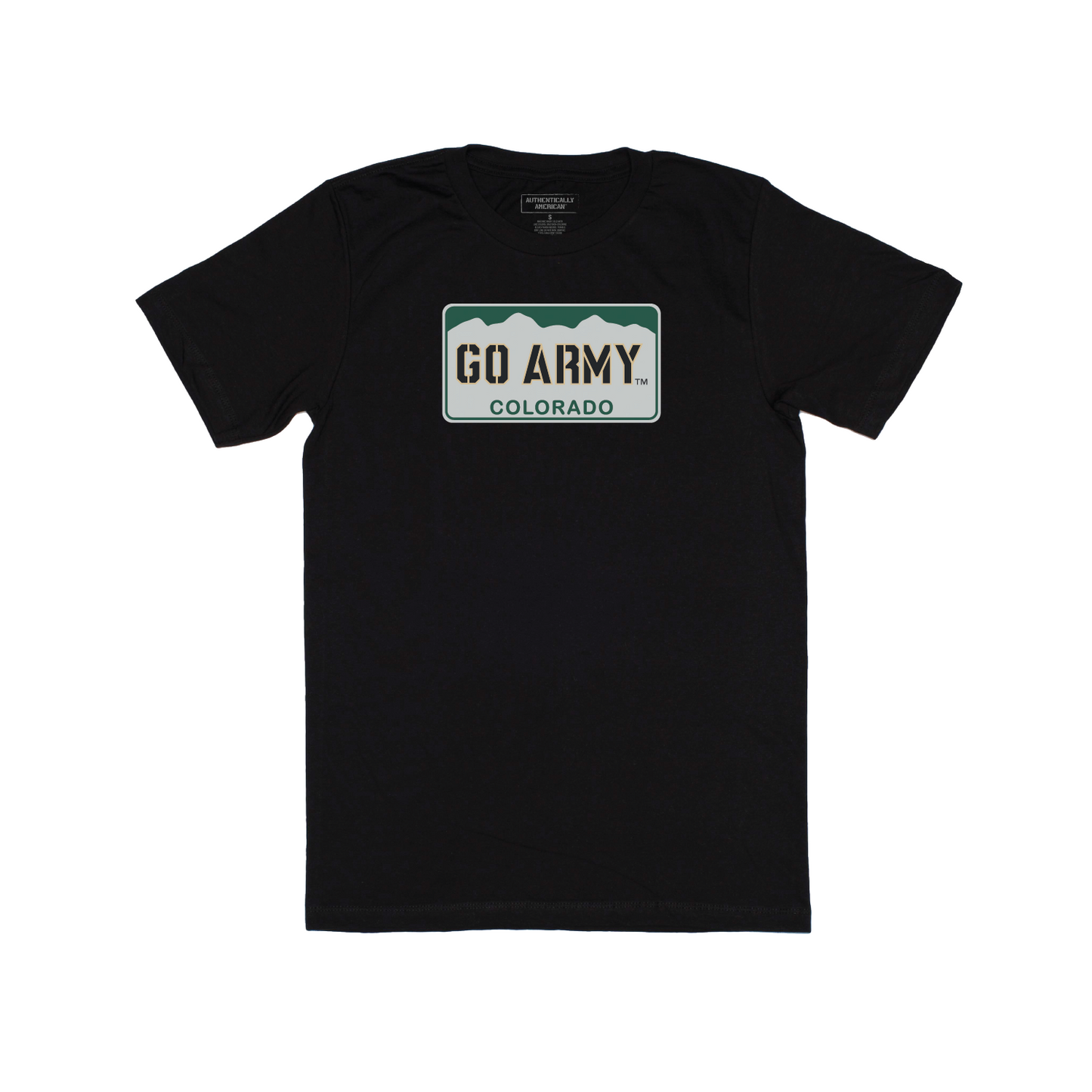 CO Native License Plate GO ARMY Tee