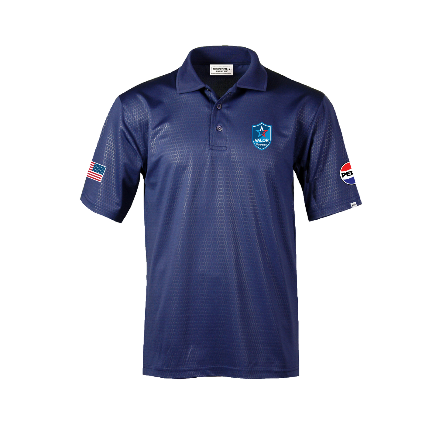 Pepsi VALOR Honeycomb Polo