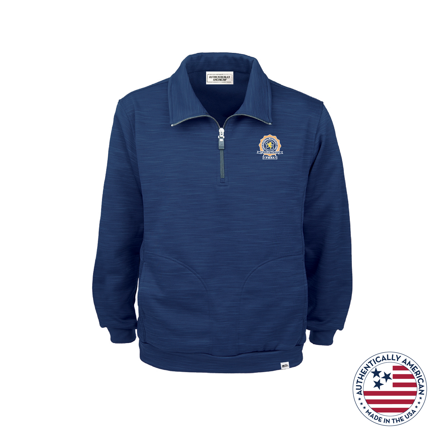 FMBA Tonal Fleece Qtr Zip