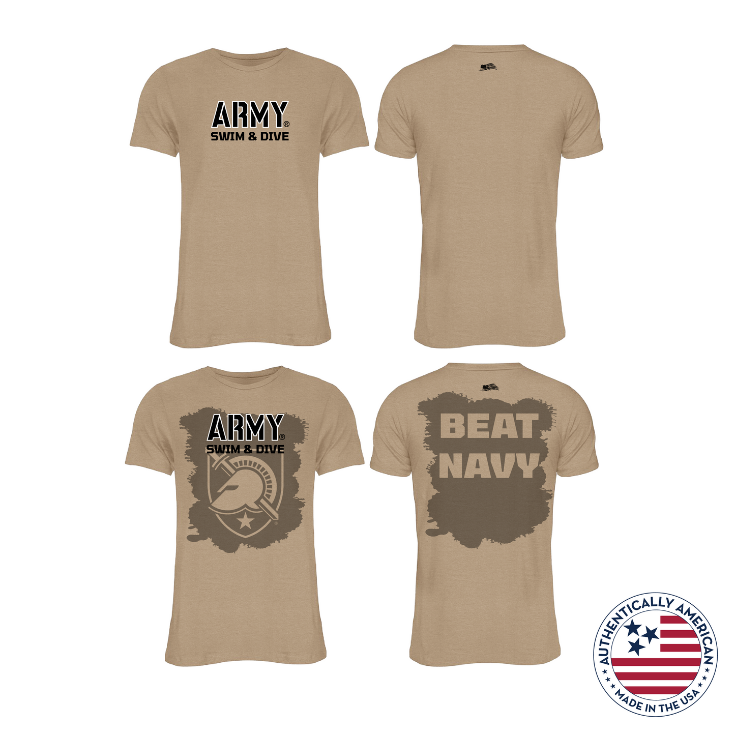 ARMY Swim and Dive Sweat Activated Tee