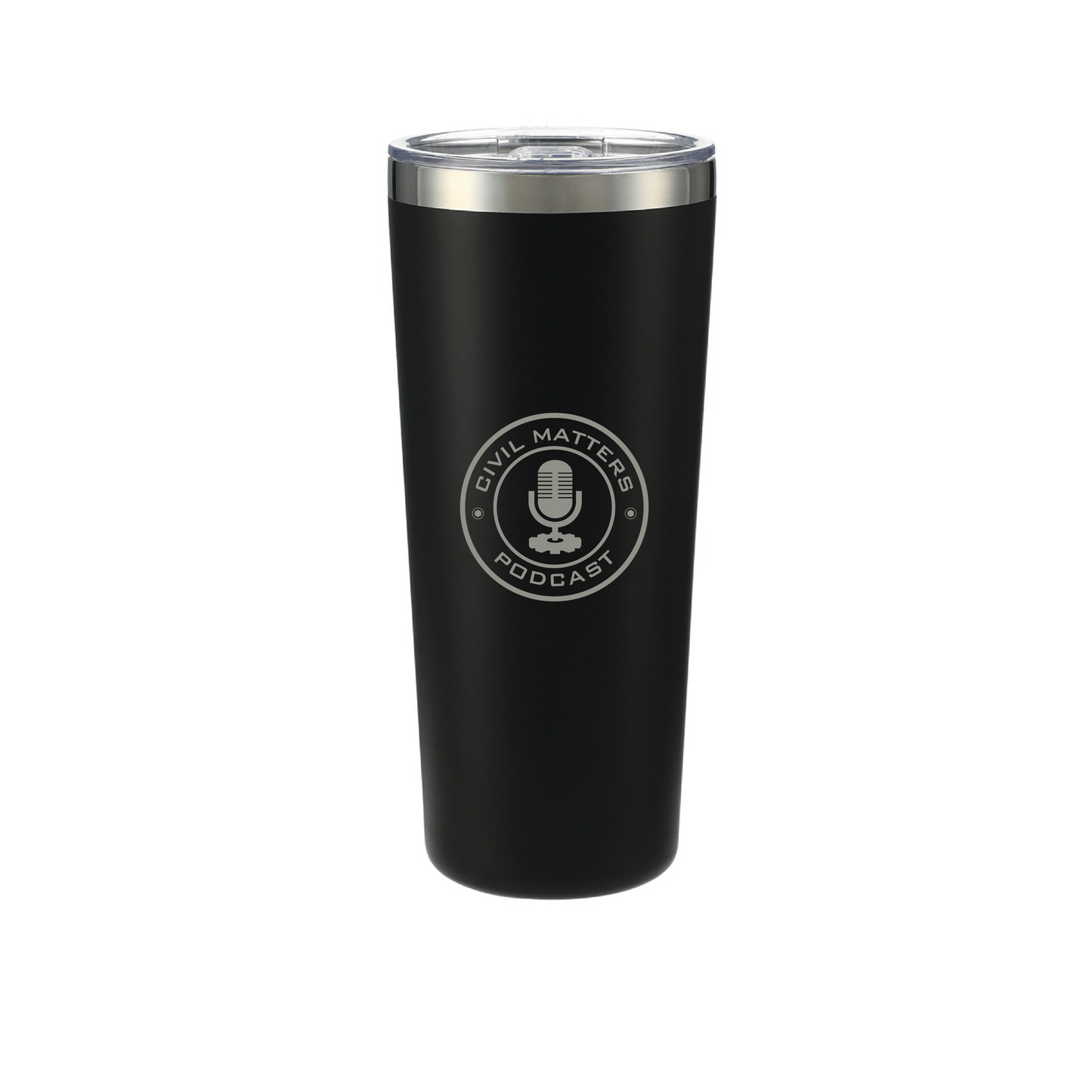 Civil Matters Podcast 22oz Tumbler