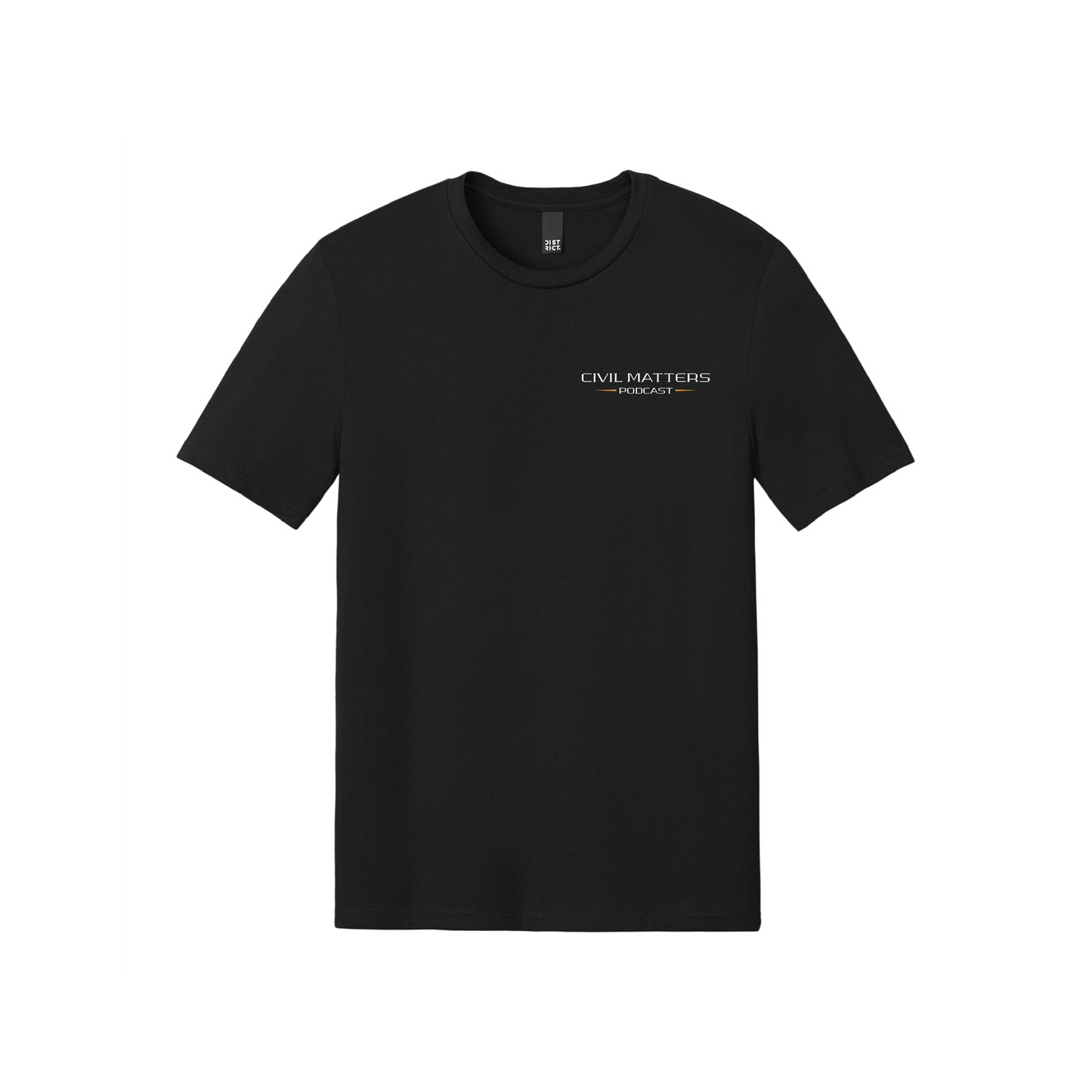 Civil Matters Podcast Black Tee