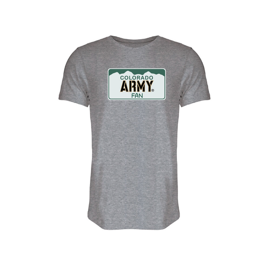 CO Native License Plate CO ARMY FAN Tee