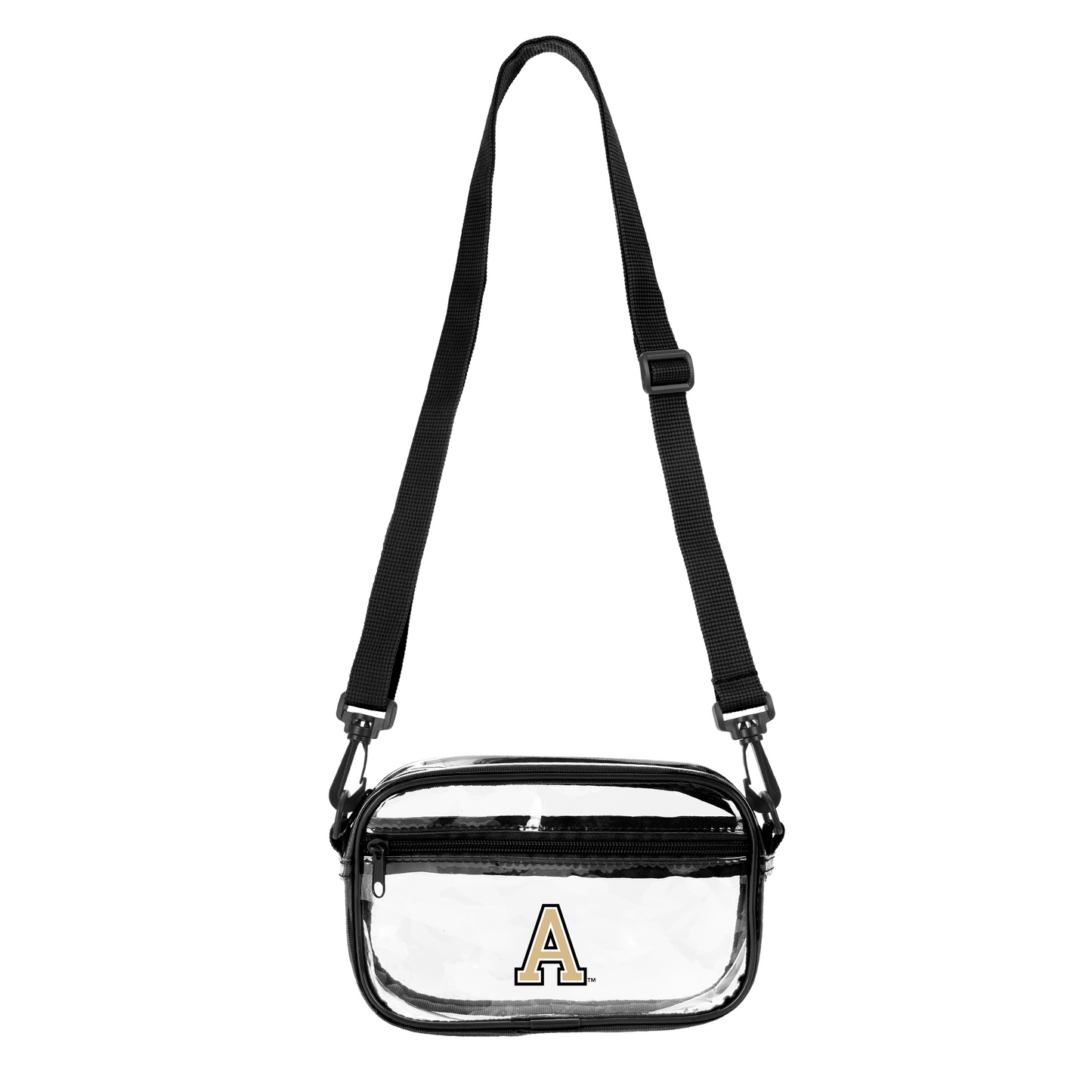 WPPC of NC - BUNDLE Crossbody Clear Bag + GOLD Strap