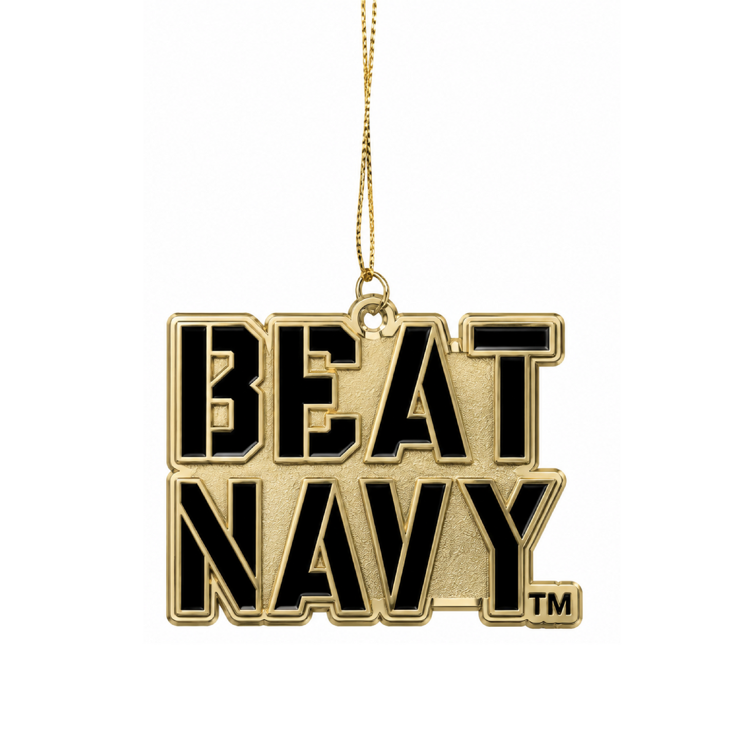 WPPC of NC - "BEAT NAVY" Die-Cast 3" Ornament